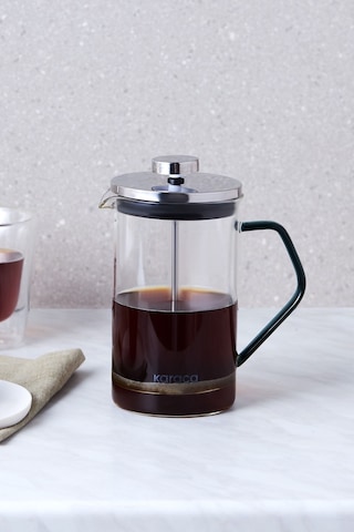 Karaca Coffe Bean Borosilikat Cam French Press Cool Green 600 ml