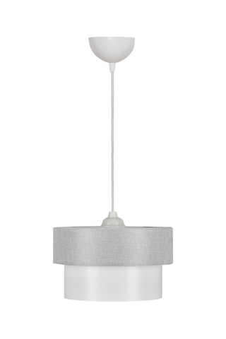 Melon Pasta Avize Beyaz - Gri