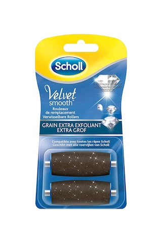 Lexroo Scholl Scholl Velvet Smooth Express Pedi Crystal Diamonds Ekstra Soyma Taneciği 2 Yedek Rulo