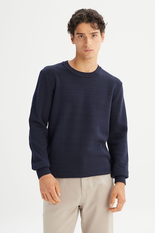 Lee %100 Pamuk Regular Fit Erkek Triko Kazak L2520373410 Lacivert