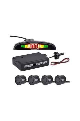 GPR AUTO PARTS TÜRKÇE KONUŞAN PARK SENSÖRÜ LED GÖSTERGELİ SİYAH