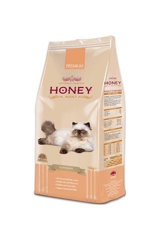 Honey Premium Tavuklu Yetişkin Kedi Maması 15 KG