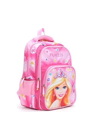 Soft Princess Barbie Okul Çantası + Beslenme + Kalemlik + Suluk Barbie Kız Çantası