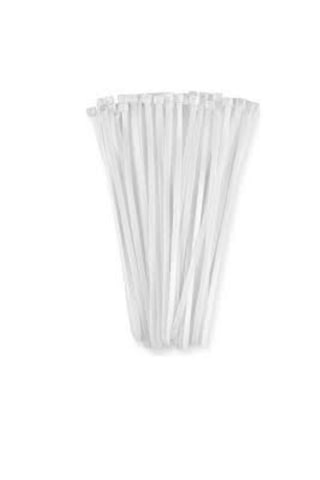 Yapışkanlı Kroşe Ve Kablo Bağı Seti 200 Adet 19x19 Kroşe + 10cm Beyaz Kablo Bağı Kablo Sabitleme Aparatı 10cm - 200'lü