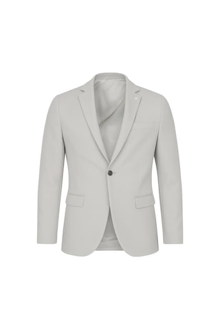Plus Scorpion Erkek Açık Gri Blazer Ceket Slim Fit, Şık Ve Hafif Kumaş, Tek Düğmeli Açık Gri
