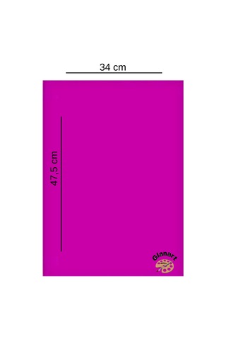 35x50 Cm Mor Renk Mukavva Kartonu 5 Adet