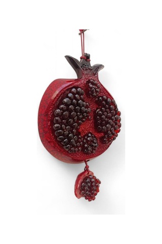 Nar Duvar Süsü El Yapımı Hediyelik Nar Süs Anlamlı Ev Hediyesi Dekoratif Duvar Aksesuarı