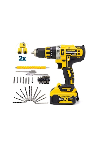 Dawreek 13 MM Çelik Mandren Vidalama DW10P36