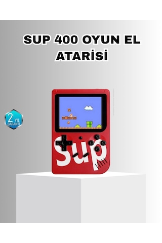 Sup Game Box El Konsolu 500 Oyunlu Tv Bağlantılı 5 Saat Oyun Süresi