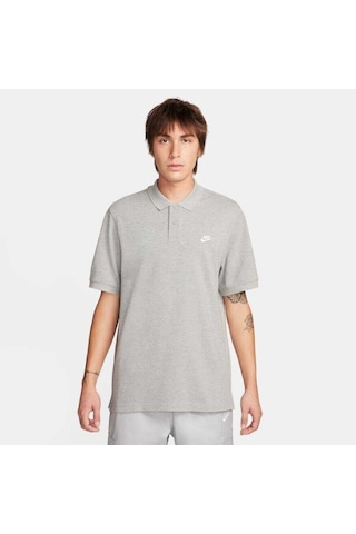 Nike Club Ss Polo Pique Tişört Gri