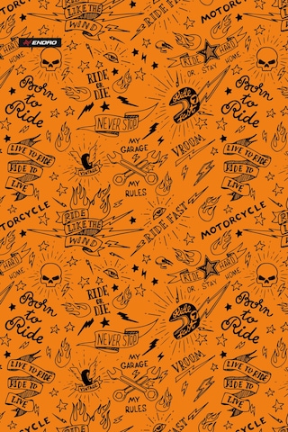 Savage You Motorcu Buff Maske Outdoor Boyunluk Unisex Bandana Turuncu