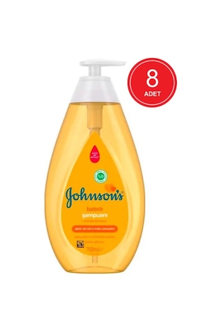 Johnson's Baby Bebek Şampuanı 8 x 750 ML