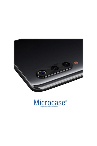Xiaomi Mi 9 Se Kamera Lens Koruma Halkası Kapalı Tasarım Siyah