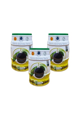 Katırlı Güney Tarla Sofralık Siyah Zeytin M-S 3 x 1 KG
