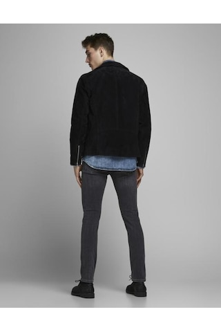Jack & Jones Slim Fit Düşük Bel Siyah Erkek Kot Pantolon 12159030 Siyah