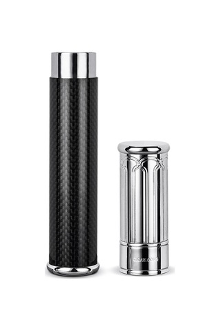 Cigarloong Karbon Metal Puro Kılıfı Tekli Siyah 60 Ring