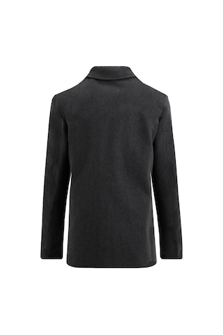 Uki Antrasit Kaşe Kaban Antrasit