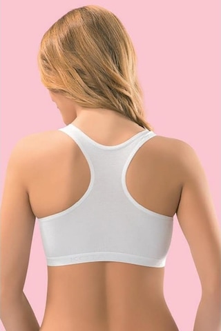 Kota Kadın Likralı Sporcu Büstiyer Yarım Atlet Body-6050