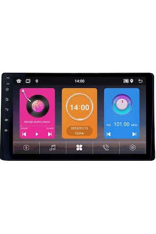 Toyota Corolla Android Multimedya Sistemi 2016-2019 For-x 6/128 Dsp