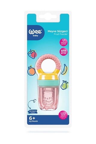 Wee Baby 207 Meyve Süzgeci Pembe 3 Adet