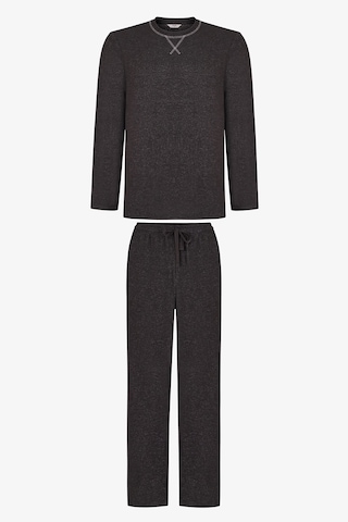 Penti Erkek Gri Glacier Grey Pantolon Uzun Kollu Pijama Takımı Gr58