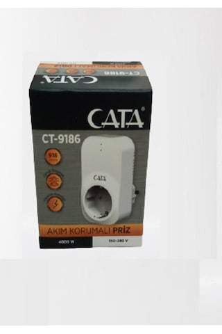 Cata 9186 Akım Korumalı Priz