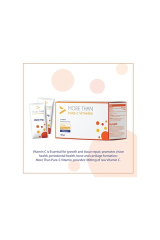 More Than Pure C 1000mg/saşe C Vitamini