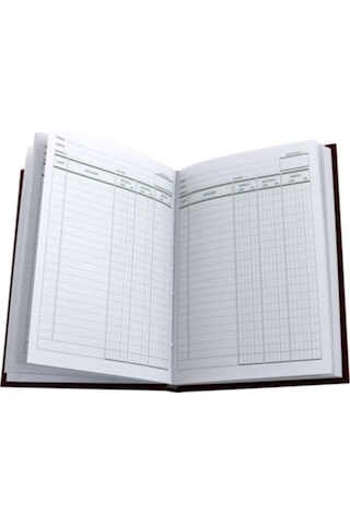 Bayındır Cari Hesap Defteri 12X17 80 Yaprak 1 Adet