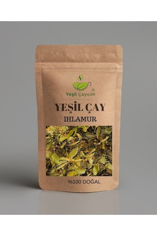Ihlamur Yaprak Rize Yeşil Çay Harmanı %100doğal El Yapımı50 Gr