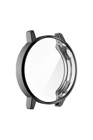 Huawei Watch Gt3 46mm Silikon Kapak Kılıf Ekran Koruyucu Siyah