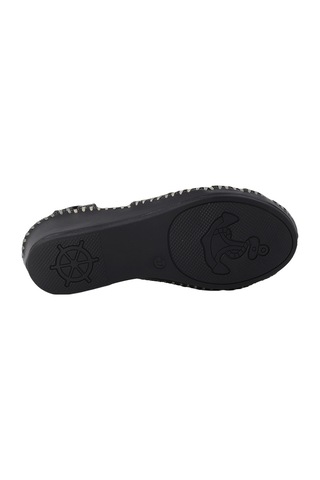 Albini Hakiki Deri Comfort Dolgu Topuk Kadın Sandalet Alb2660209y Siyah