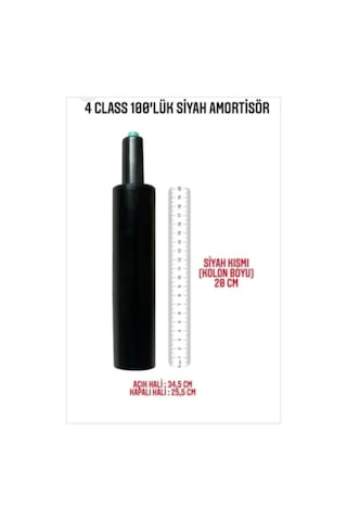 Sandofis Çift Kollu Mekanizma+ 4 Class 100'lük Siyah Amortisör