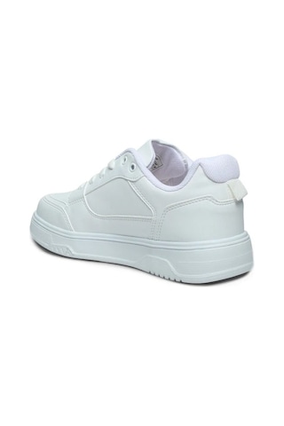 Best Of 2081-26 Cilt Deri Anatomik Bağcıklı Sneaker 36-40 Beyaz