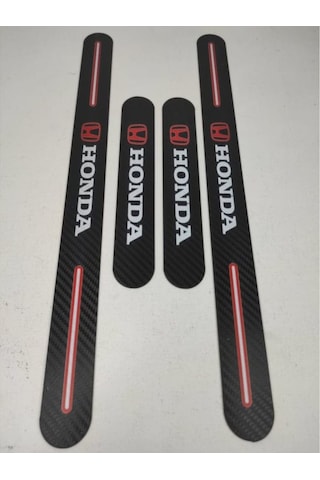 Honda City Uyumlu Carbon Kapı Eşiği 4'Lü Set Kırılmaz (551149447)
