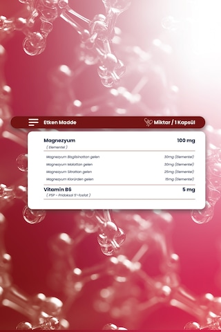 Quattromag Magnezyum Kompleks 60 Kapsül