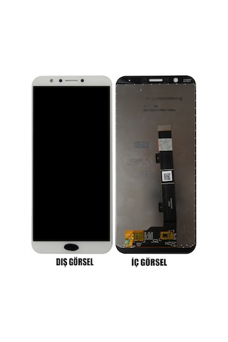 Teknonet General Mobile Gm8 Uyumlu Lcd+dokunmatik - Beyaz