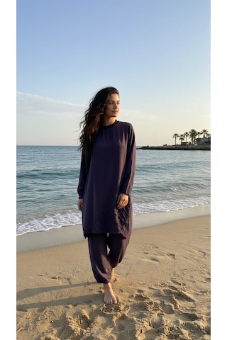Misswhence Tunik Takım 39018 Mor