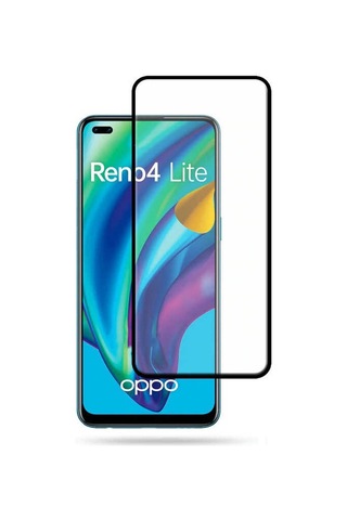 Oppo Reno 4 Lite Uyumlu Davin 5d Cam Zore Ekran Koruyucu