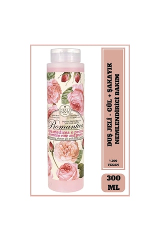 Nesti Dante Romantica Floransa Gülü ve Şakayık Kokulu Vegan Bakım Banyo ve Duş Jeli 300 ML Nesti Dante Romantica Floransa Gülü ve Şakayık Kokulu Vegan Bakım Banyo ve Duş Jeli 300 ML