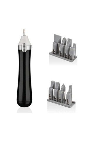 Reedark Mini Elektrikli Piston Tipi Taşlama Parlatma Kalemi - Küçük Taşlama Delme Aleti - El Sanatı Dıy Gereci