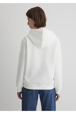 Mavi - Kapüşonlu Beyaz Basic Sweatshirt 167299-70057 Beyaz