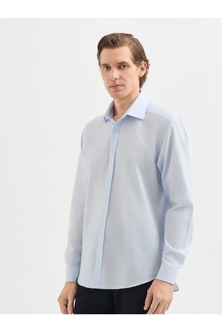 Karaca Erkek Slım Fıt Gömlek-açık Gri 11.25w.04.012 Açık Gri