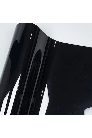 Piano Black Siyah Hava Kanallı Parlak Jelatinli 50cmx1metre