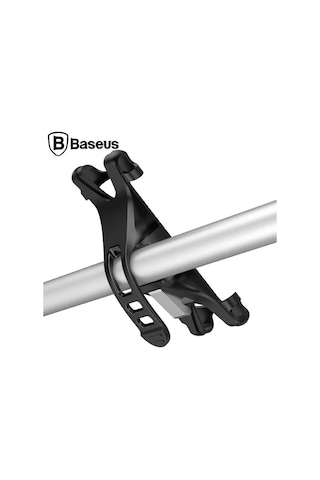 Baseus Miracle Bicycle Mounts Bisiklet Motosiklet Telefon Tutucu Sumır-by01- 5775 Siyah