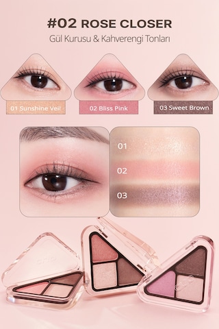 Clio Essential Shadow Tap 02 Rose Closer