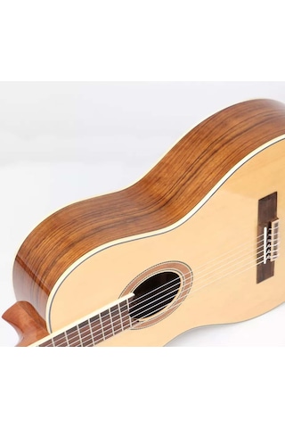 Maxword X45-EQ Ekolayzerli Profesyonel Elektro Klasik Gitar Seti Natural El Yapımı