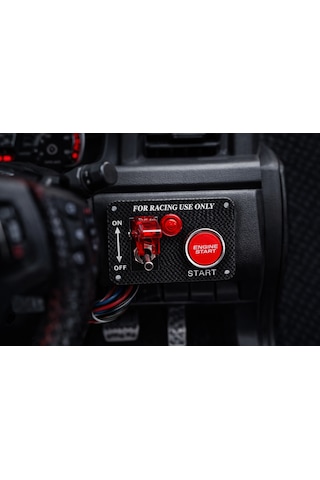 Üniversal Yarış Tipi Motor Çalıştırma Paneli Racıng Start Panel Engıne Start Butonu + Kıll 0
