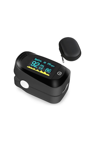Sones A2 Hassas Nabız Oksimetresi Siyah