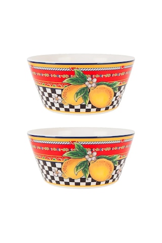 Nouvelle Sicilia Limone Salata Kasesi Seti 2 Adet, 550 Ml 317400748 Gri