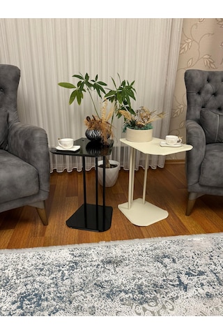 C Sehpa Koltuk Yan Sehpası Zigon Sehpa Servis Ve Kahve Sehpası